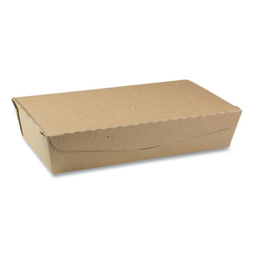Pactiv Evergreen Earthchoice Onebox Paper Box, 55 Oz, 9 X 4.85 X 2, Kraft, 100-carton freeshipping - TVN Wholesale